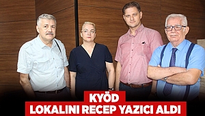 KYÖD lokalini Recep Yazıcı aldı