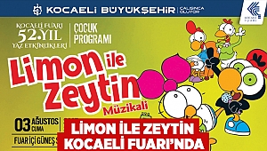 Limon ile Zeytin Kocaeli Fuarı’nda