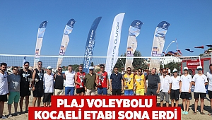 Plaj Voleybolu Kocaeli etabı sona erdi