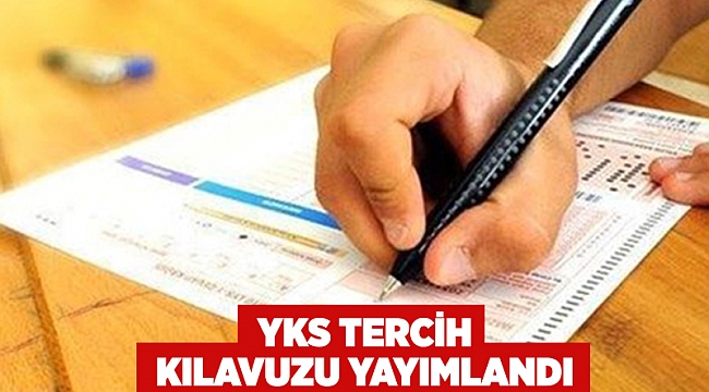 YKS tercih kılavuzu yayımlandı