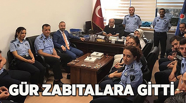 Gür zabıtalarla bir araya geldi