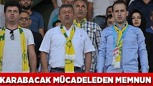 Karabacak mücadeleden memnun