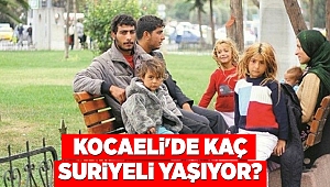 Kocaeli'de kaç Suriyeli yaşıyor?