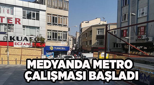 Metro için Cumhuriyet Meydanı kapatıld