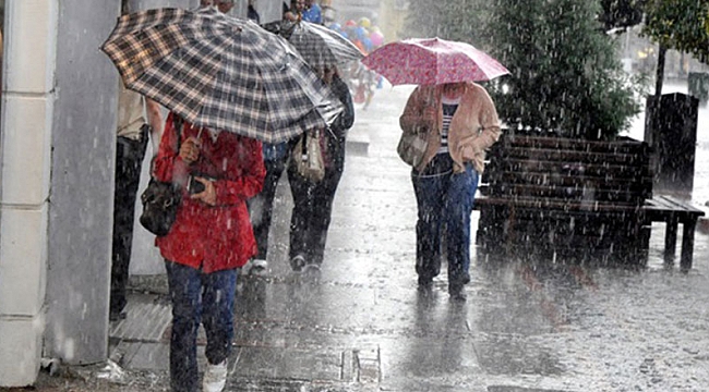 Meteoroloji'den sağanak yağış uyarısı