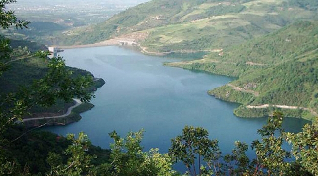 Yuvacık Barajı'nda su seviyesi yükseldi 