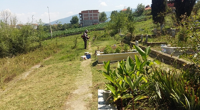 Mezarlıklara bayram bakımı