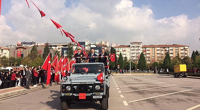 Kocaeli’de cumhuriyet coşkusu!