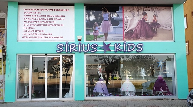 Özel günlerinizin adresi Sirius Kids showroom açılıyor