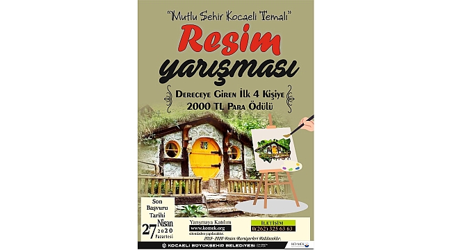 KO-MEK’ten “Mutlu Şehir Kocaeli” resim yarışması