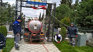 Darıca Şehitliği’ne bakım yapıldı