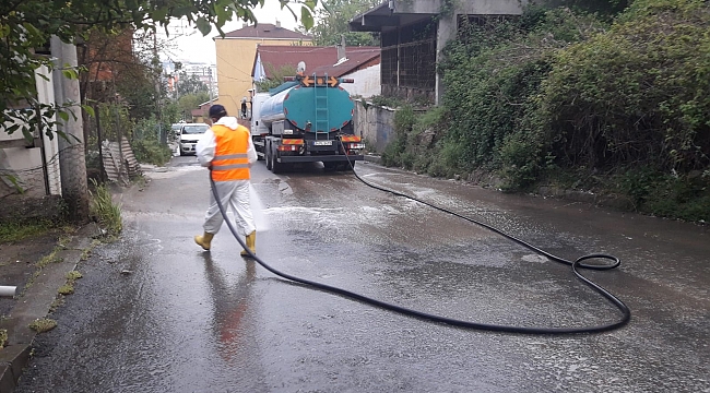 Gebze’de Dezenfekte Çalışmalarına Ara Yok!