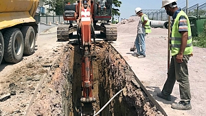 Körfez’in iki mahallesinde sağlıklı altyapı çalışması başladı