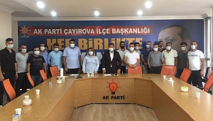 AK Parti’ye Çayırova’da toplu katılım: Servis şoförleri üye oldu