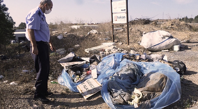 Gebze'de kaçak atığa ceza