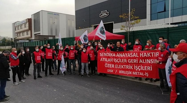 Özer Elektrik işçileri 130 günün sonunda kazandı