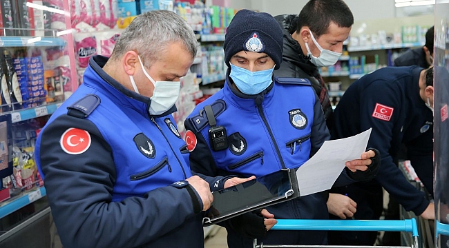 Çayırova Zabıtasından fiyat denetimi