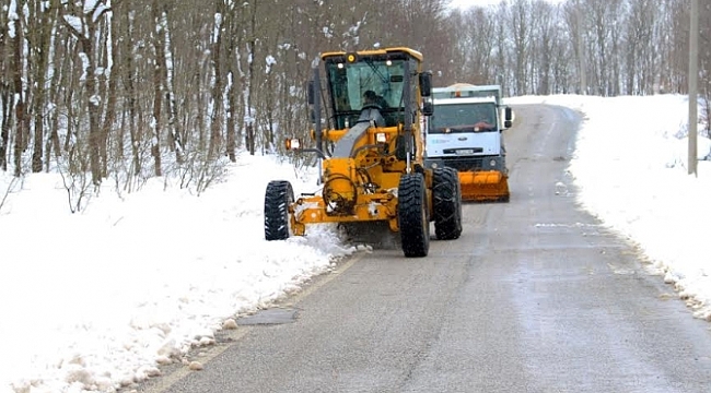 Gebze Bölgesinde tüm köy yolları açık