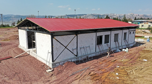 Çocuk Trafik Eğitim Parkı yapı inşası tamamlandı