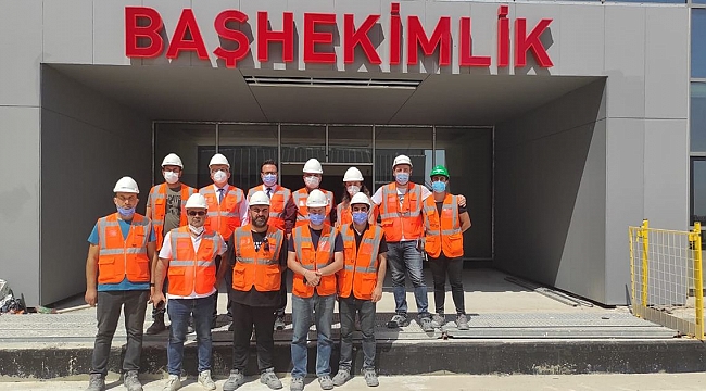 Pehlevan’dan Kocaeli Şehir Hastanesi çalışmalarına yakın takip