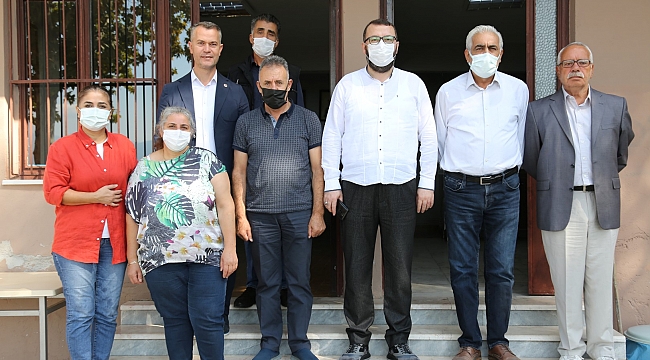 Aydınlık, Tavşantepe Cemevindeki çalışmaları inceledi