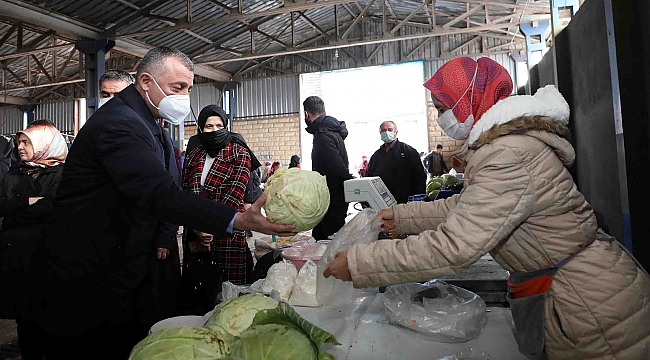 Pazar esnafı tarım desteklerinden çok memnun