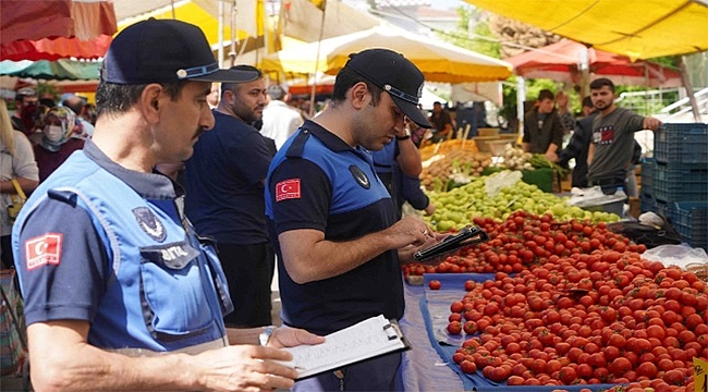 Çayırova Zabıtası'ndan Pazar Denetimi