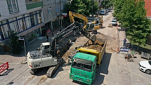 İstiklal Caddesi’nde altyapı çalışması