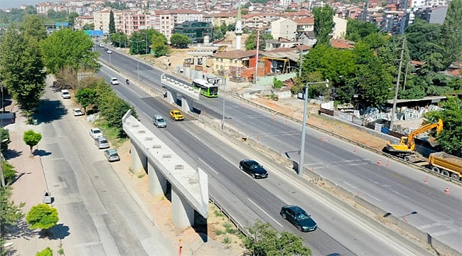 Kuruçeşme Tramvay Hattı'nda Çelik Kirişler Hazırlanıyor