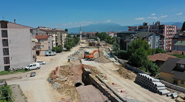 Kuruçeşme Tramvay Hattında kiriş imalatı için gün sayılıyor