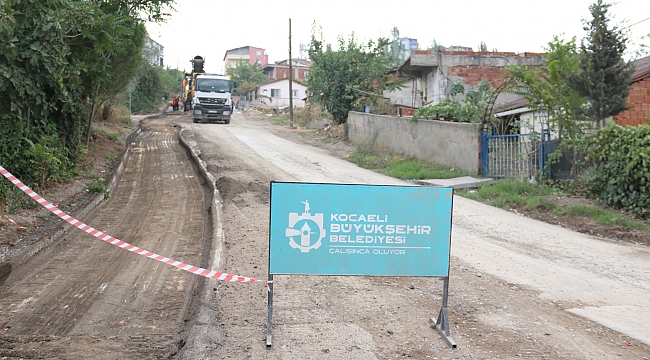 Şehit Mehmet Kartal Caddesi’ne konfor vakti