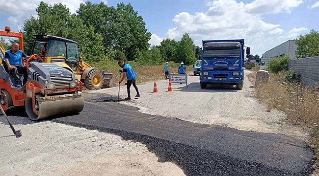 Yol Bakım Timi Kentin Yollarını Nakış Gibi İşliyor