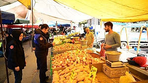 Zabıtadan pazar denetimi