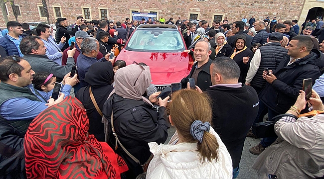 Gebze’de TOGG izdihamı