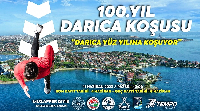 Darıca’da 100. Yıl koşusu düzenlenecek