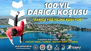 Darıca’da 100. Yıl koşusu düzenlenecek