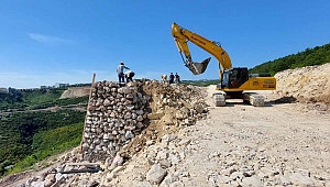 Dilovası Devlet Hastanesi bağlantı yolu ilerliyor