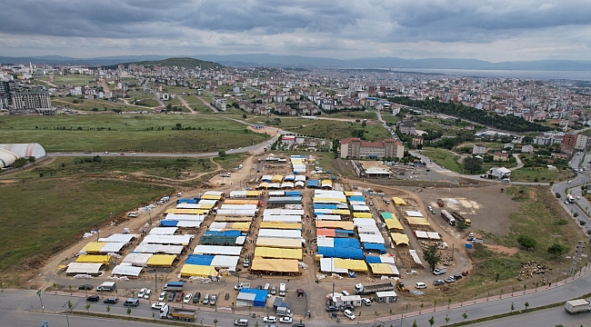 Kurban pazarı esnafı belediye hizmetlerinden memnun