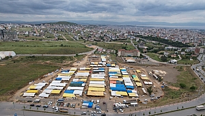 Kurban pazarı esnafı belediye hizmetlerinden memnun