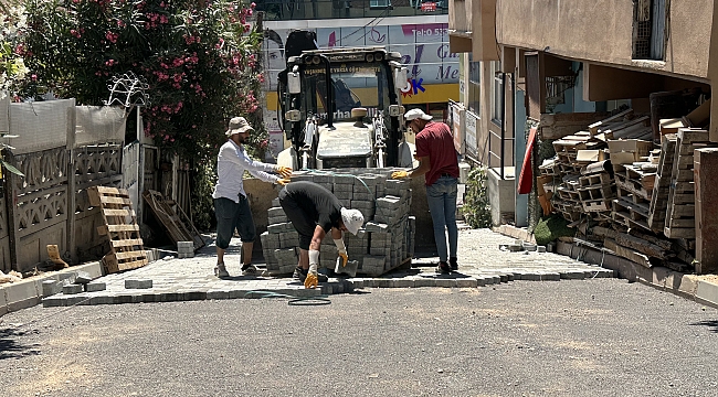 6 MAHALLEDE ÜST YAPI ÇALIŞMASI