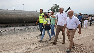 Büyükşehir’in çevre çalışmaları okul gibi