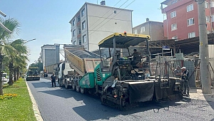 Çayırova Yavuz Sultan Selim Caddesi asfaltlandı