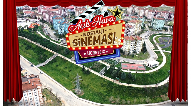 Cumhuriyet Millet Bahçesi’nde açık havada sinema