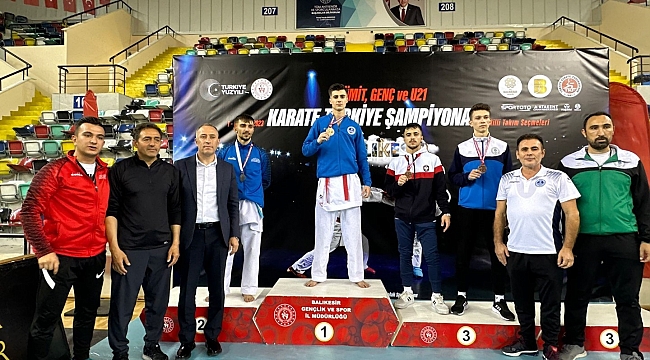 Karate Şampiyonasında Kağıtspor rüzgârı