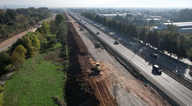 Kocaeli Stadyumu yolunda trafik düzenlemesi