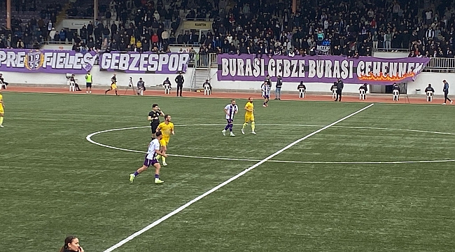 Gebze Derince’de kalınca, Darıca farka koştu 0-4