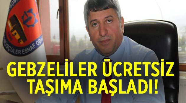 65 yaş üstü ücretsiz taşıma başladı