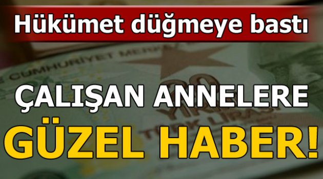 Anneye kreş çeki