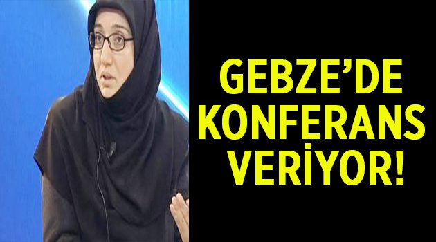 Av. Gülden Sönmez Gebze’de konferans veriyor