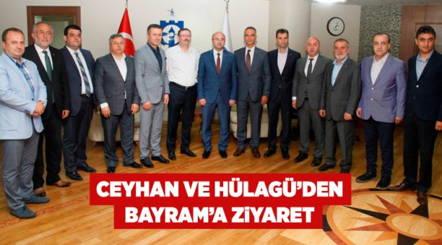 Ceyhan ve Hülagü’den Bayram’a ziyaret